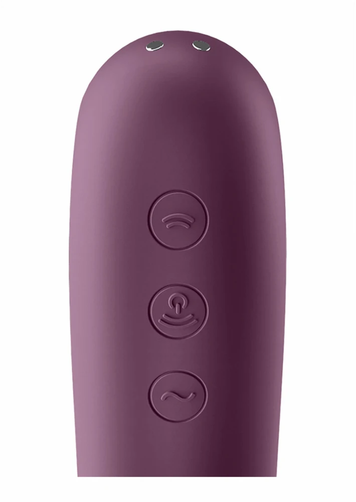 „Satisfyer Dual Kiss“ oro stimuliatorius-vibratorius