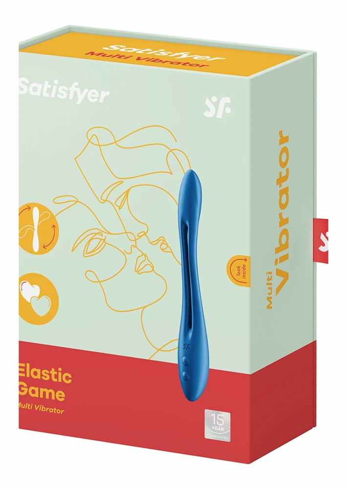 SATISFYER ELASTIC GAME TAMSIAI MĖLYNA