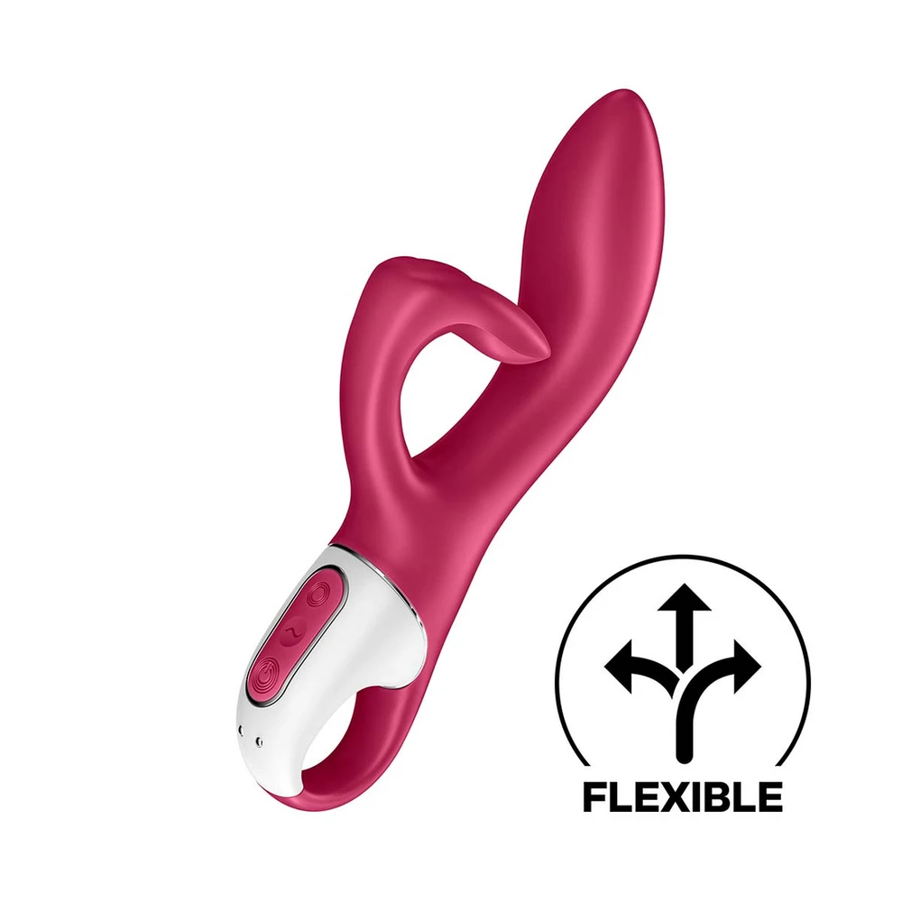 BoT Satisfyer „Embrace Me“ uogų skonio triušio vibratorius