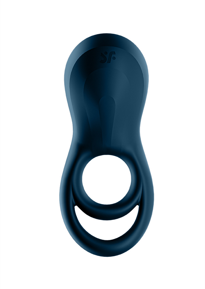 „Satisfyer Epic Duo Ring“ – dvigubas vibruojantis varpos žiedas