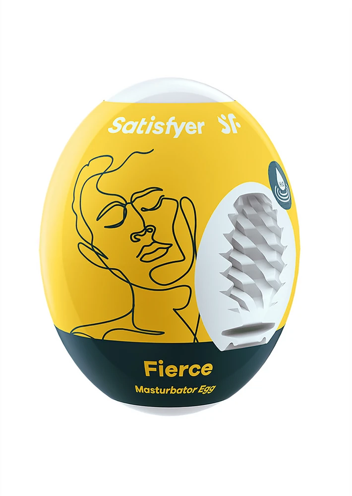 Satisfyer Masturbatorius kiaušinis Aštrus kiaušinio formos masturbatorius