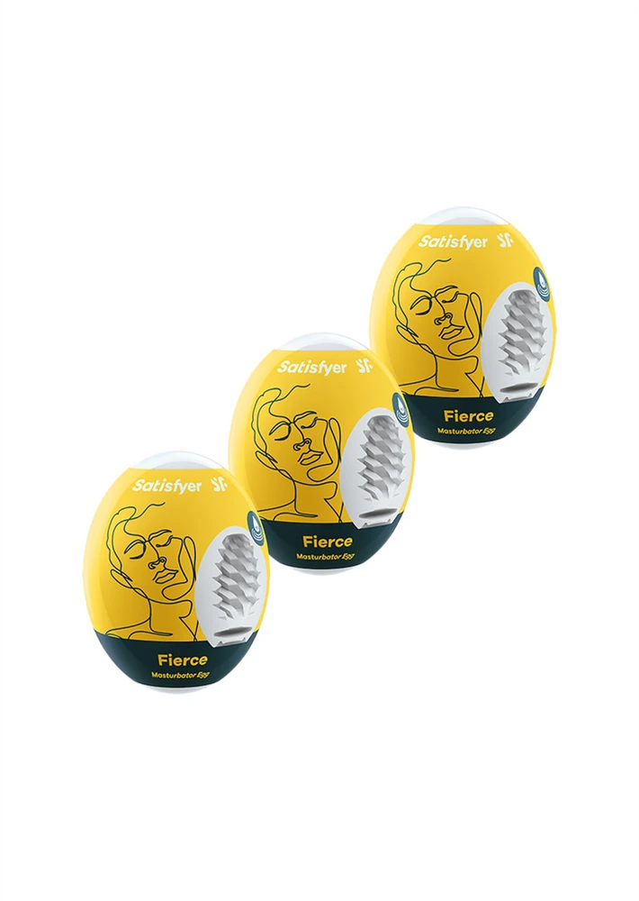 Satisfyer SATISFYER_Masturbatoriaus kiaušiniai 3x „Fierce“