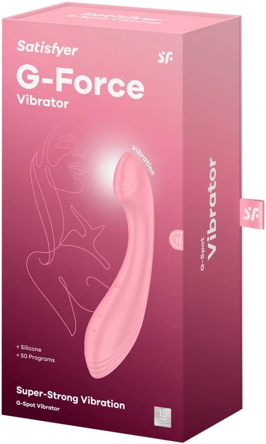 Satisfyer G-Force vibratorius Rožinės G taško stimuliavimui