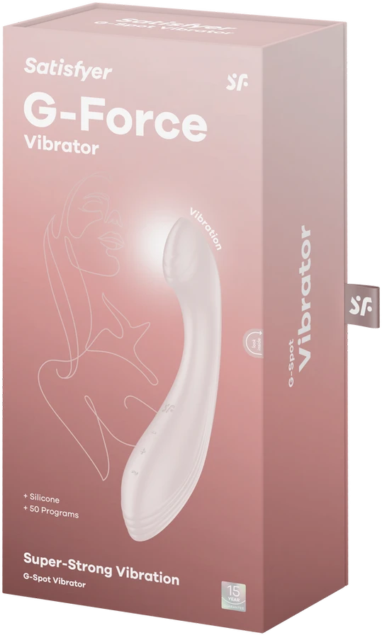 Satisfyer G-Force wibrator do stymulacji punktu G rusvai gelsvas