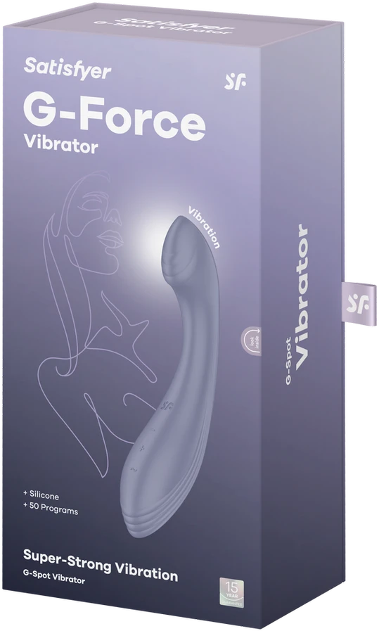 Satisfyer G-Force G taško vibratorius violetinis
