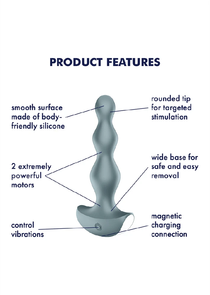 Satisfyer Patenkintuvas – Lolli Plug 2 Ice