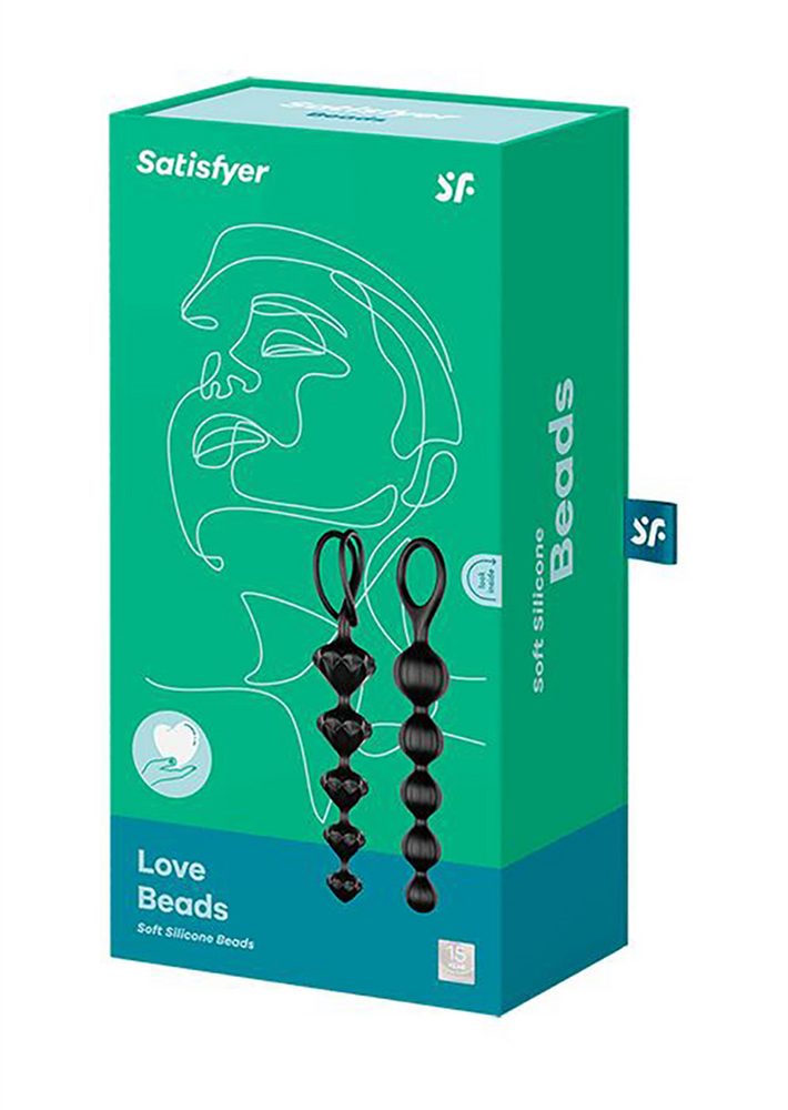 Satisfyer - Love Beads Juodas