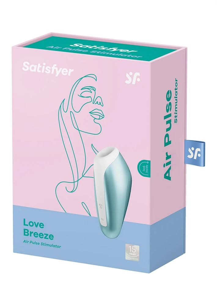 Satisfyer „Love Breeze“ klitorio stimuliatorius 11 režimų