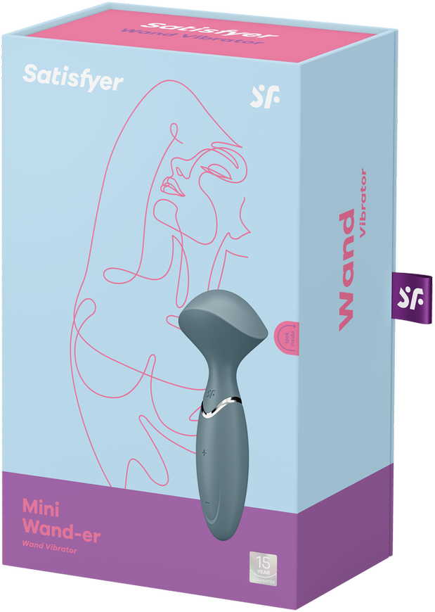 Satisfyer Mini Wand-er wibrator Pilkas