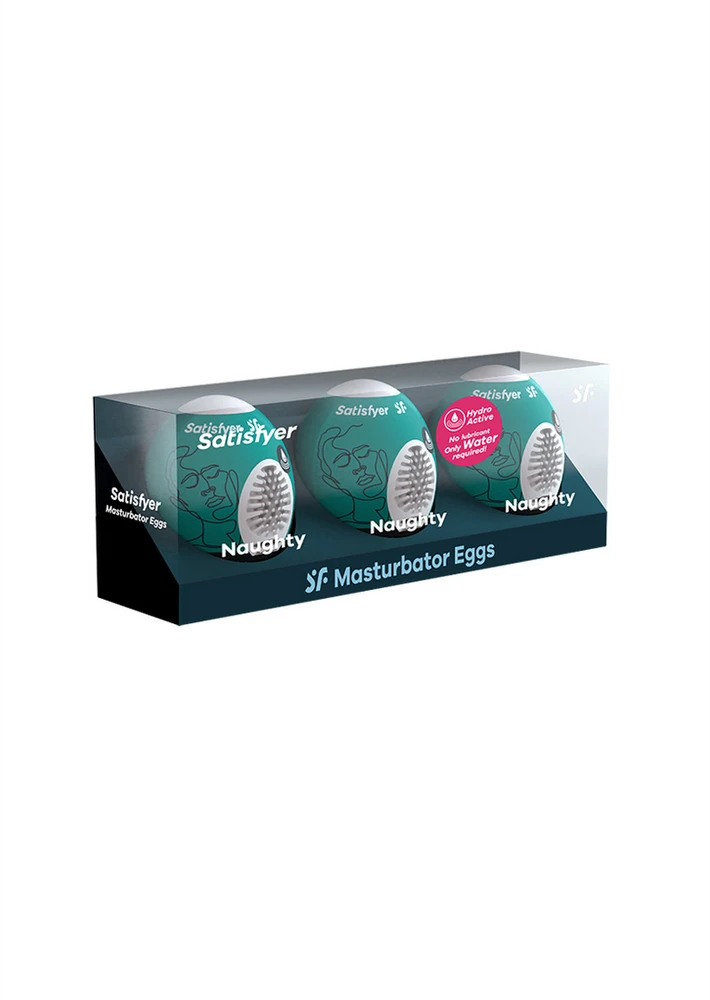 „Satisfyer SATISFYER“ masturbatoriaus kiaušinis, 3 vnt.