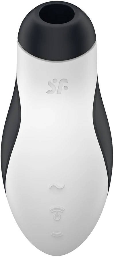 Satisfyer Orca Juodas & Baltas klitorio stimuliatorius