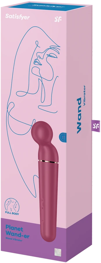 Satisfyer „Planet Wand-er“ uogų ir rožinio aukso atspalvis