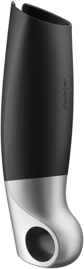 SATISFYER Galios Masturbatorius Juodas su Programėle