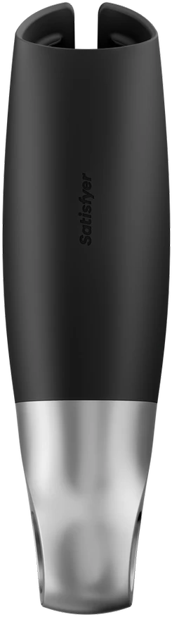 SATISFYER Galios Masturbatorius Juodas su Programėle