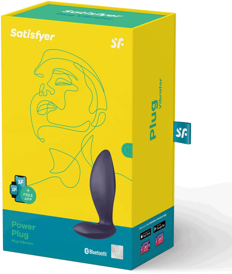 Satisfyer Violetinis analinis vibratorius