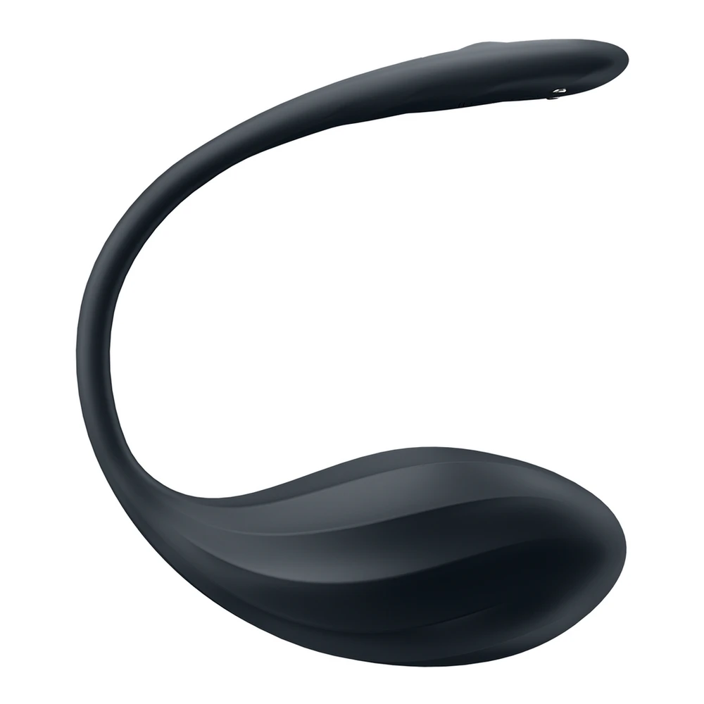Satisfyer Ribbed Petal stymulator punktu G Juodas