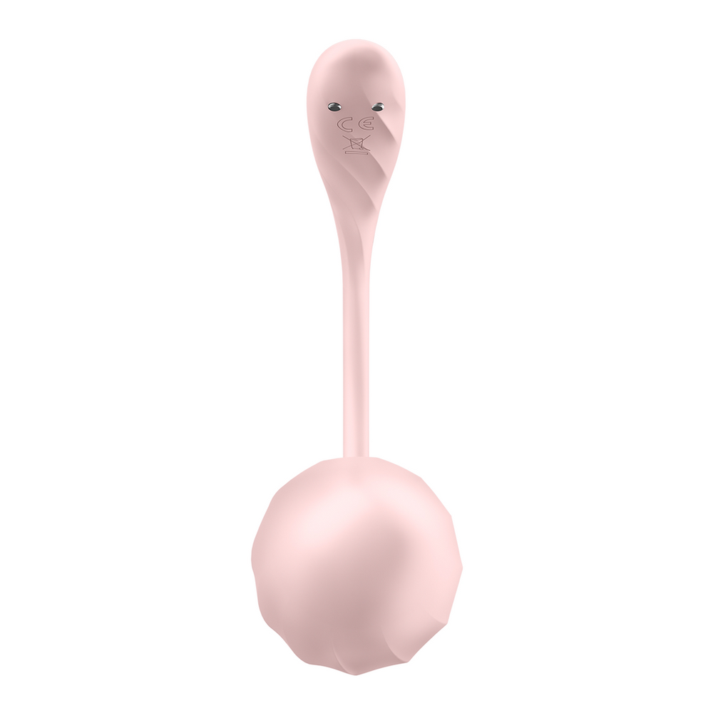 SATISFYER RYFLIUKAS ŽIEDLAPIS PRIJUNGIMAS PROGRAMĖLĖ ROŽINĖ