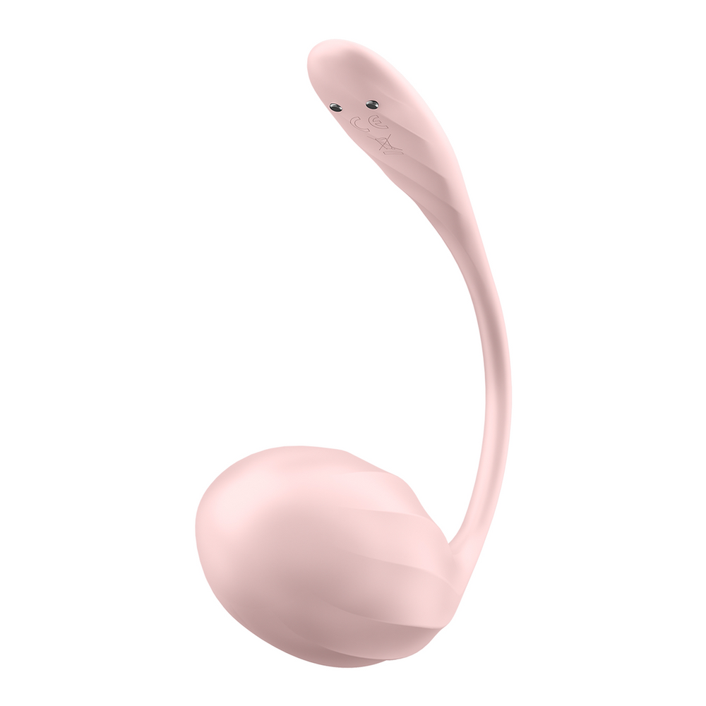 SATISFYER RYFLIUKAS ŽIEDLAPIS PRIJUNGIMAS PROGRAMĖLĖ ROŽINĖ