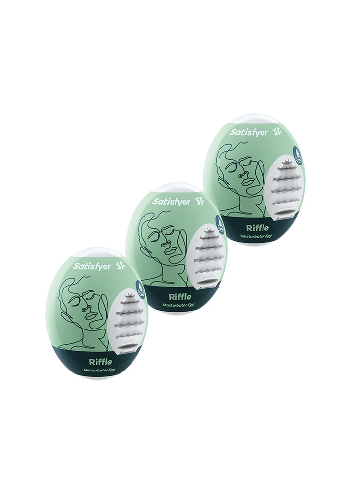 Satisfyer SATISFYER_Masturbatoriaus kiaušinis 3xRiffle