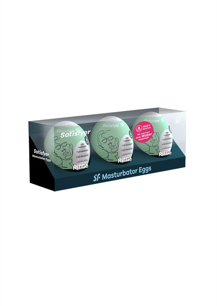 Satisfyer SATISFYER_Masturbatoriaus kiaušinis 3xRiffle