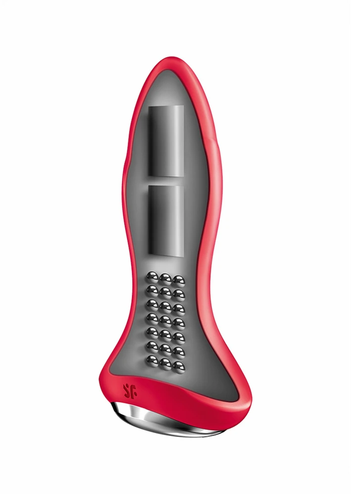 „Satisfyer“ analinis kištukas – „Rotator Plug 1 Connect“ programa („Raudona“)