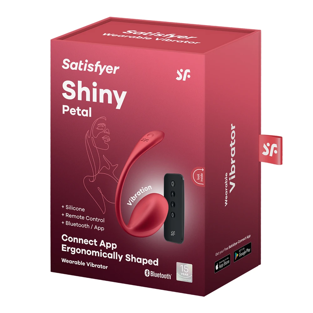 Satisfyer Blizganti „Shine Petal red“ programa „Connect“