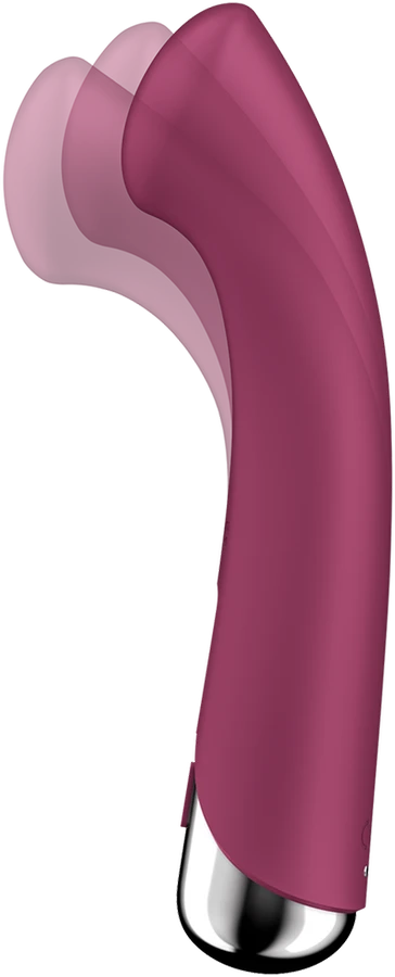 SATISFYER BESISUKINIS G TAŠKO STIMULIATORIUS 1 RAUDONAS