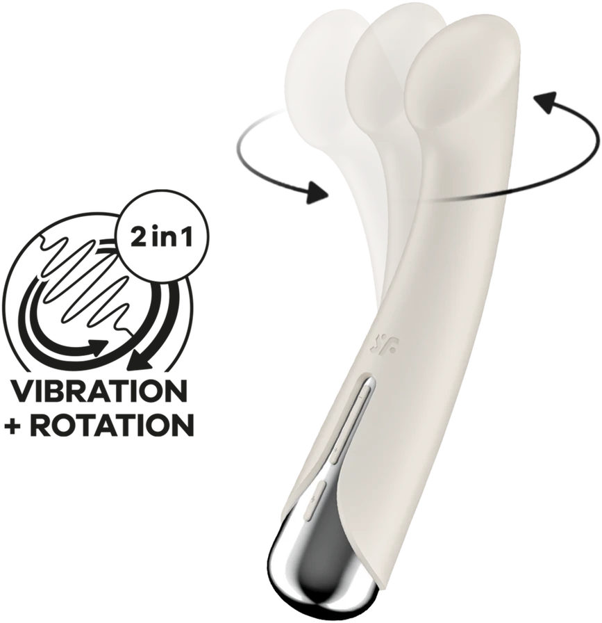 Satisfyer SATISFAJERIS SUKASI G-TAŠKUI 1 SMĖLINIS