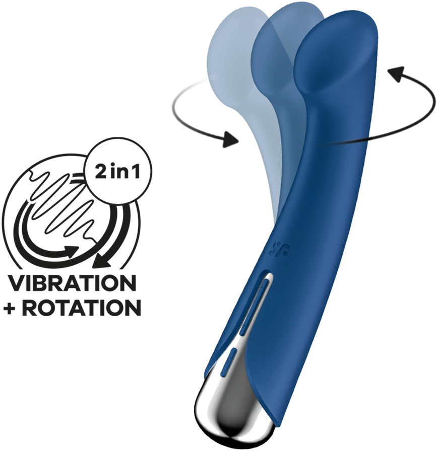SATISFYER SUKANTIS G-TAŠKUI 1 MĖLYNAS