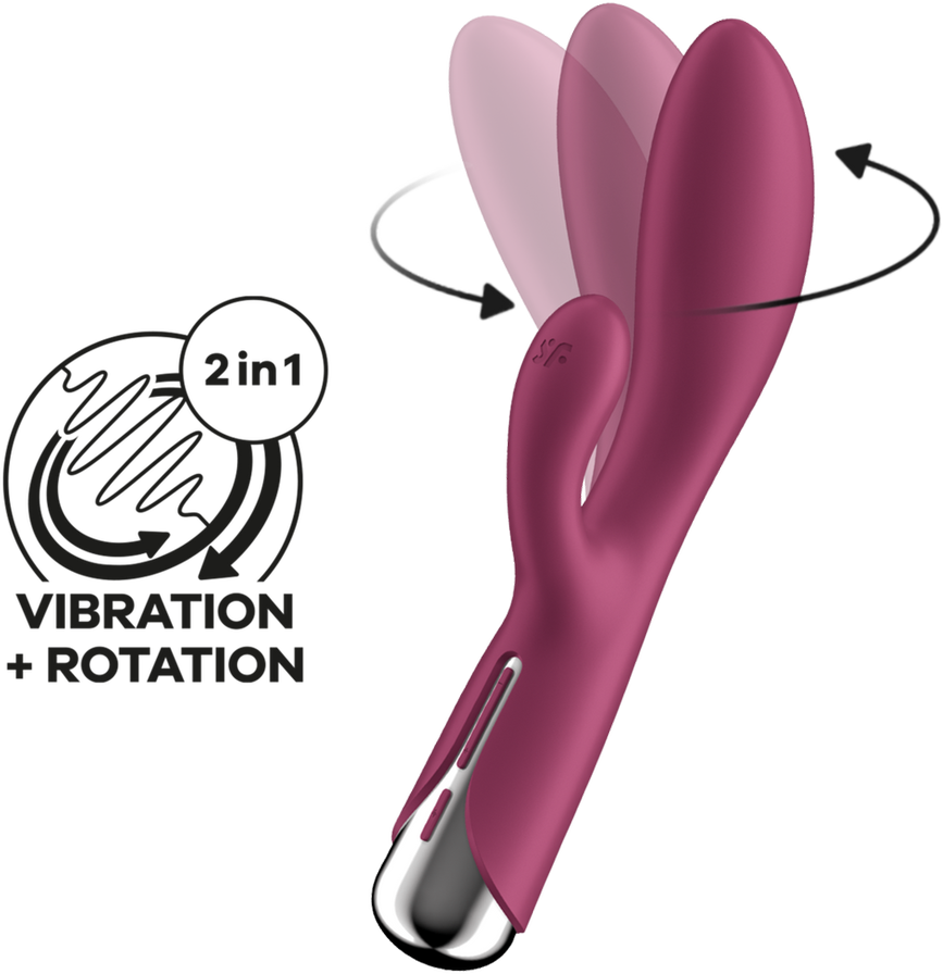 SATISFYER SUKAMAS TRIUŠIS 1 RAUDONAS