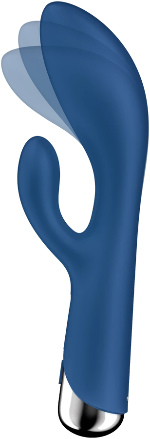 SATISFYER SPINNING RABBIT 1 MĖLYNAS