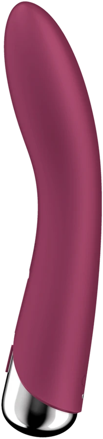 SATISFYER SPINNING VIBE 1 RAUDONA