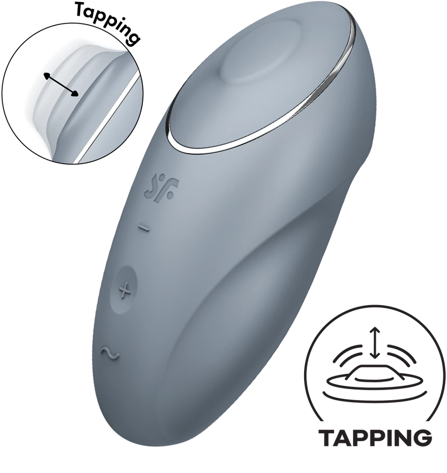 SATISFYER TAP & CLIMAX 1 BLUEGREY