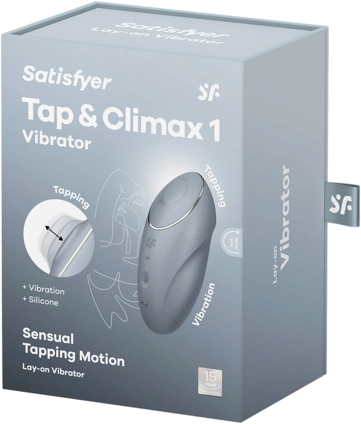 SATISFYER TAP & CLIMAX 1 BLUEGREY