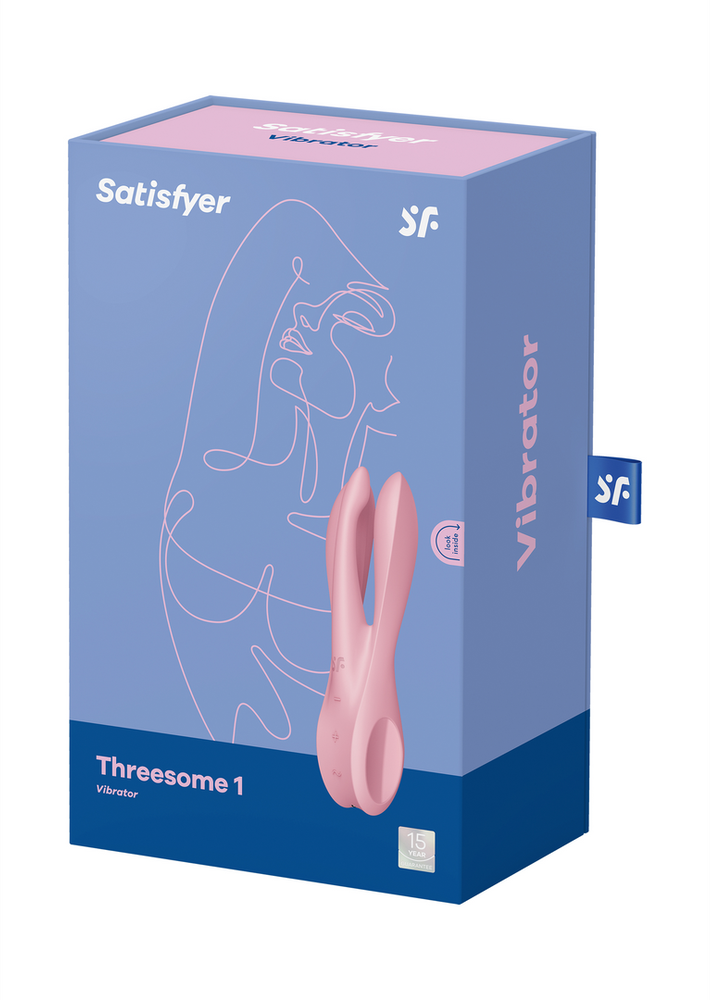 Satisfyer Trys 1 wibrator Rožinė