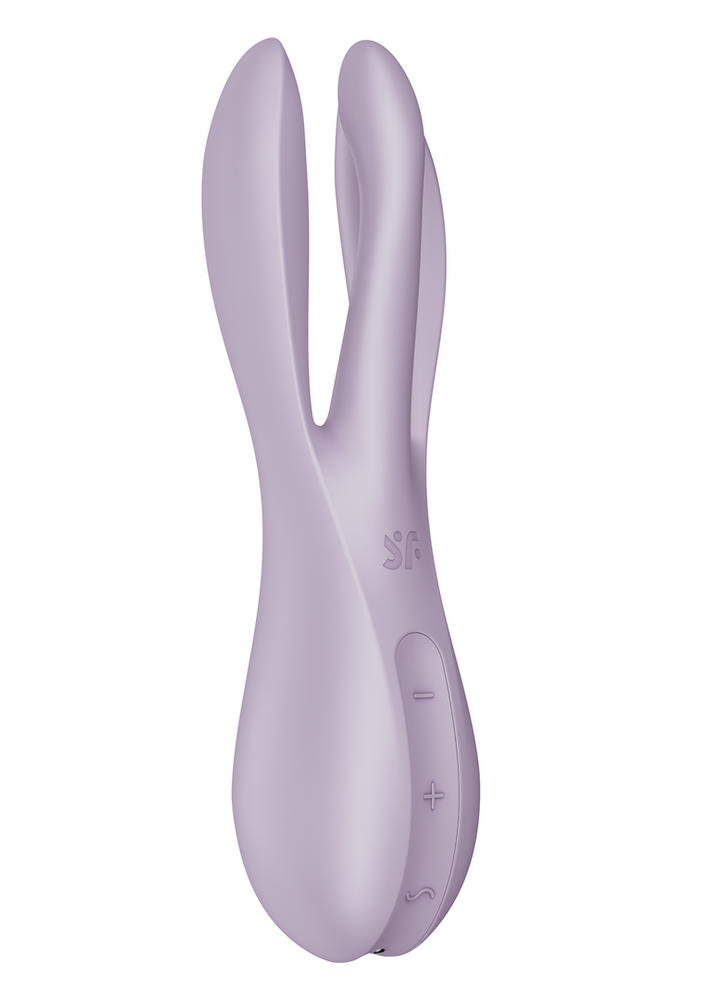 Satisfyer Trijų 2 Violetinių spalvų vibratorius