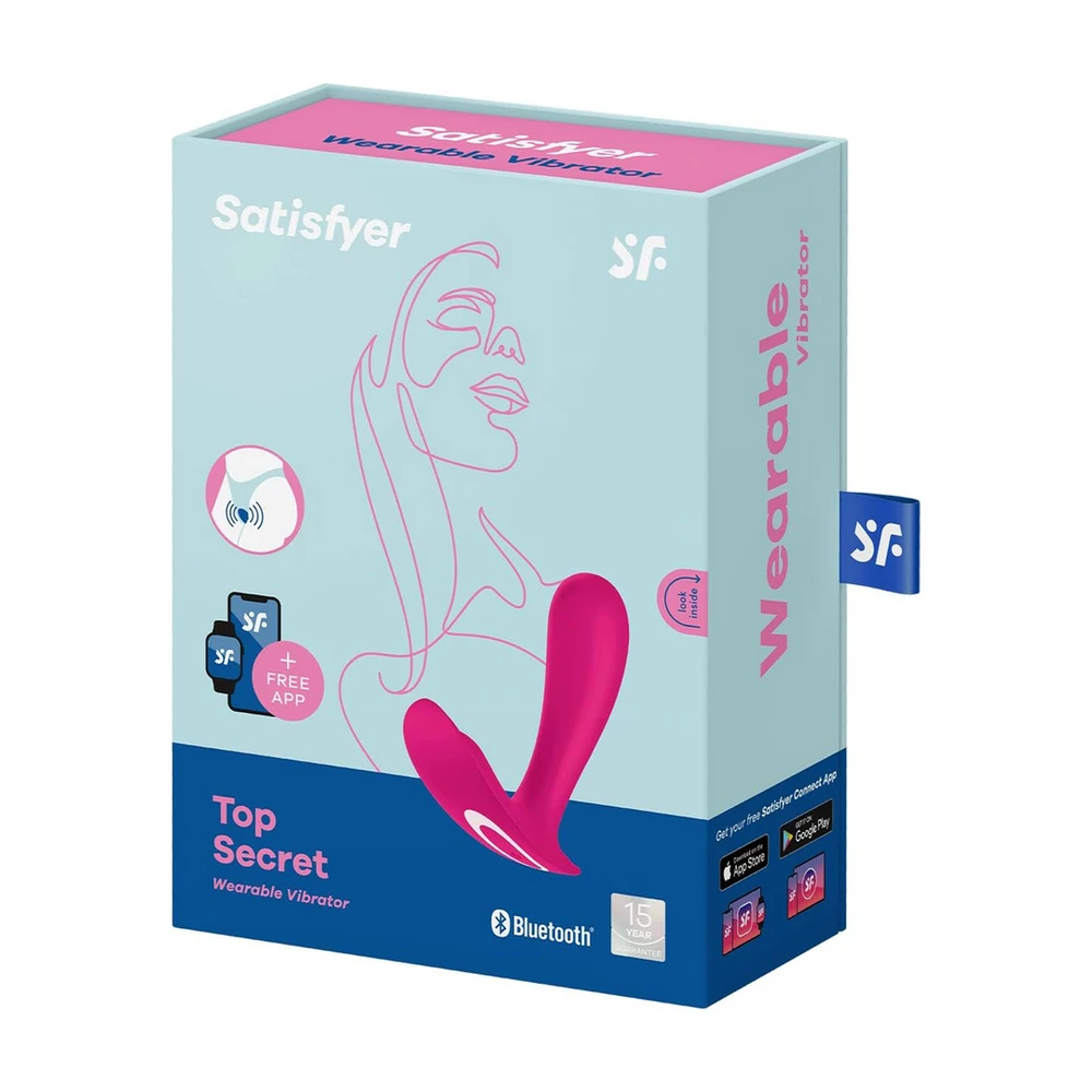 „SATISFYER TOP SECRET“ PRISIJUNGIMO PROGRAMĖLĖ