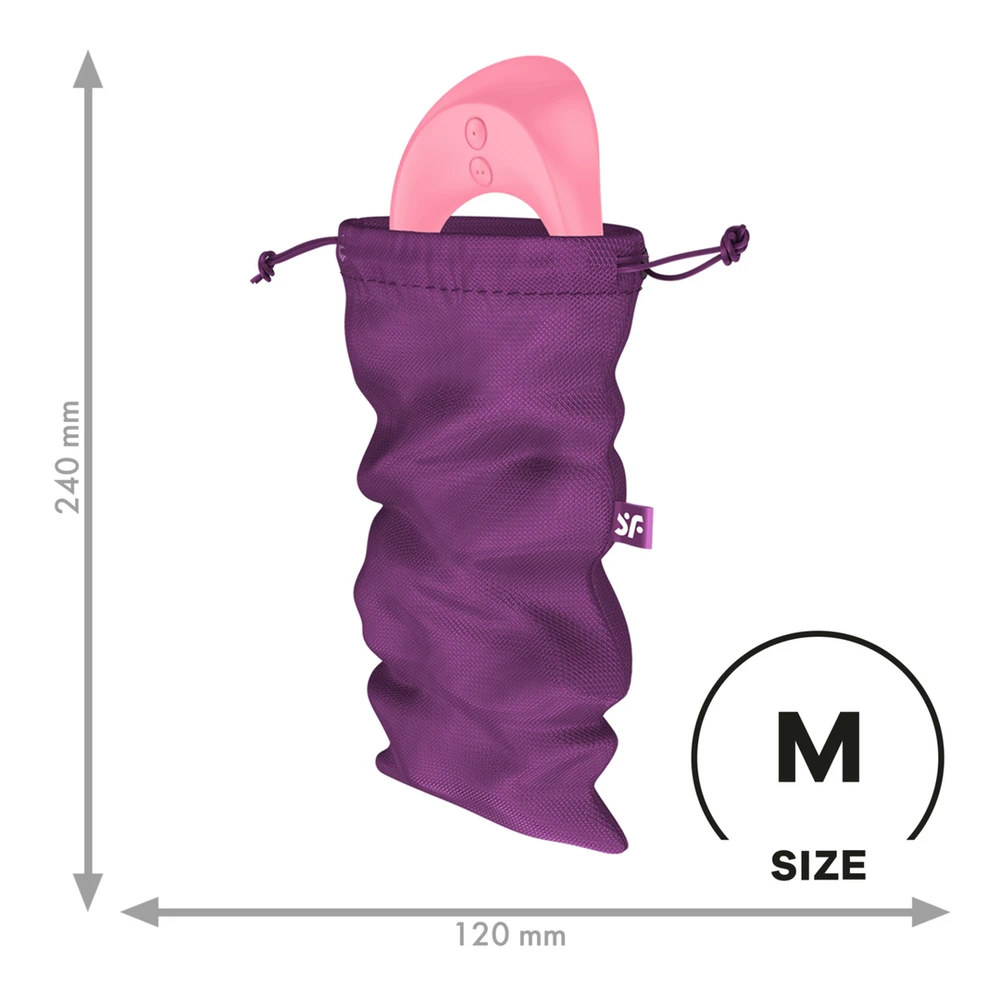 Satisfyer Treasure Bag - maišelis dalykėliams laikyti M Violet