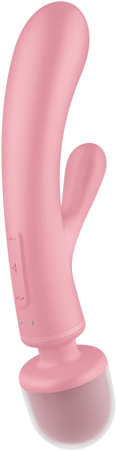 SATISFYER TRIPLE LOVER ROŽINIS