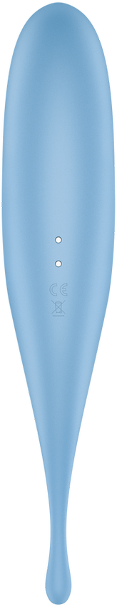 Satisfyer Twirling Pro Mėlyna pulsuojantis vibratorius