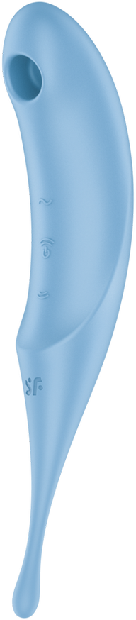 Satisfyer Twirling Pro Mėlyna pulsuojantis vibratorius