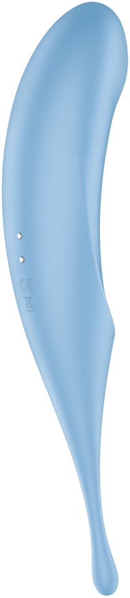 Satisfyer Twirling Pro Mėlyna pulsuojantis vibratorius