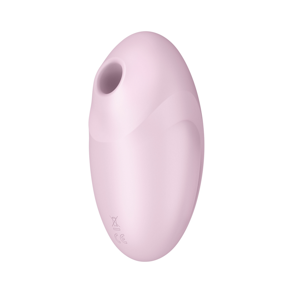 Satisfyer Vulva Lover 3 klitorio stimuliatorius su vibruojančia rožine spalva