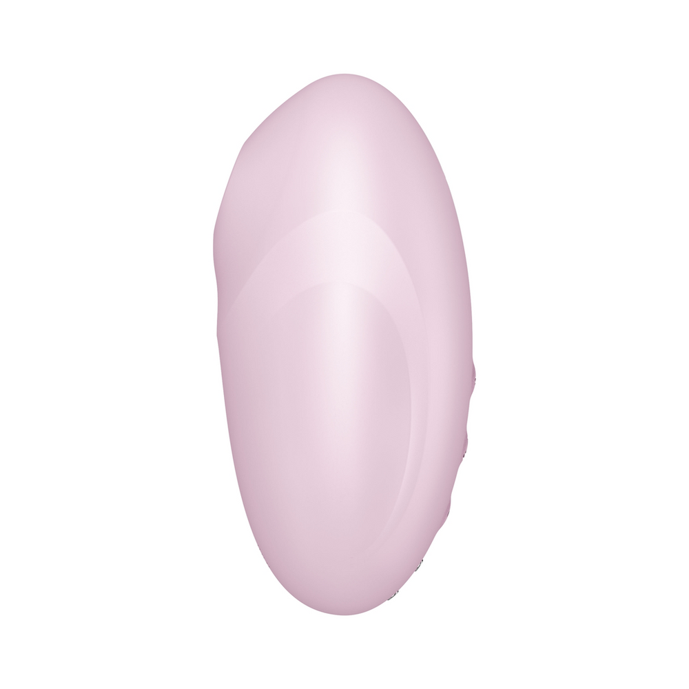 Satisfyer Vulva Lover 3 klitorio stimuliatorius su vibruojančia rožine spalva