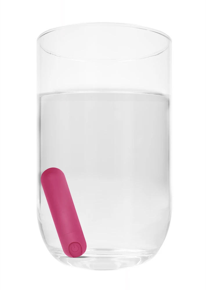 Shots Be Good Tonight 10 Speed Rechargeable Bullet - Rožinė