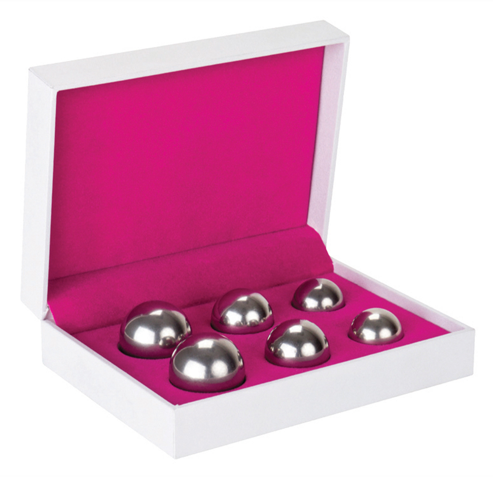 ShotsToys Ben Wa Balls Set - Sidabrinis