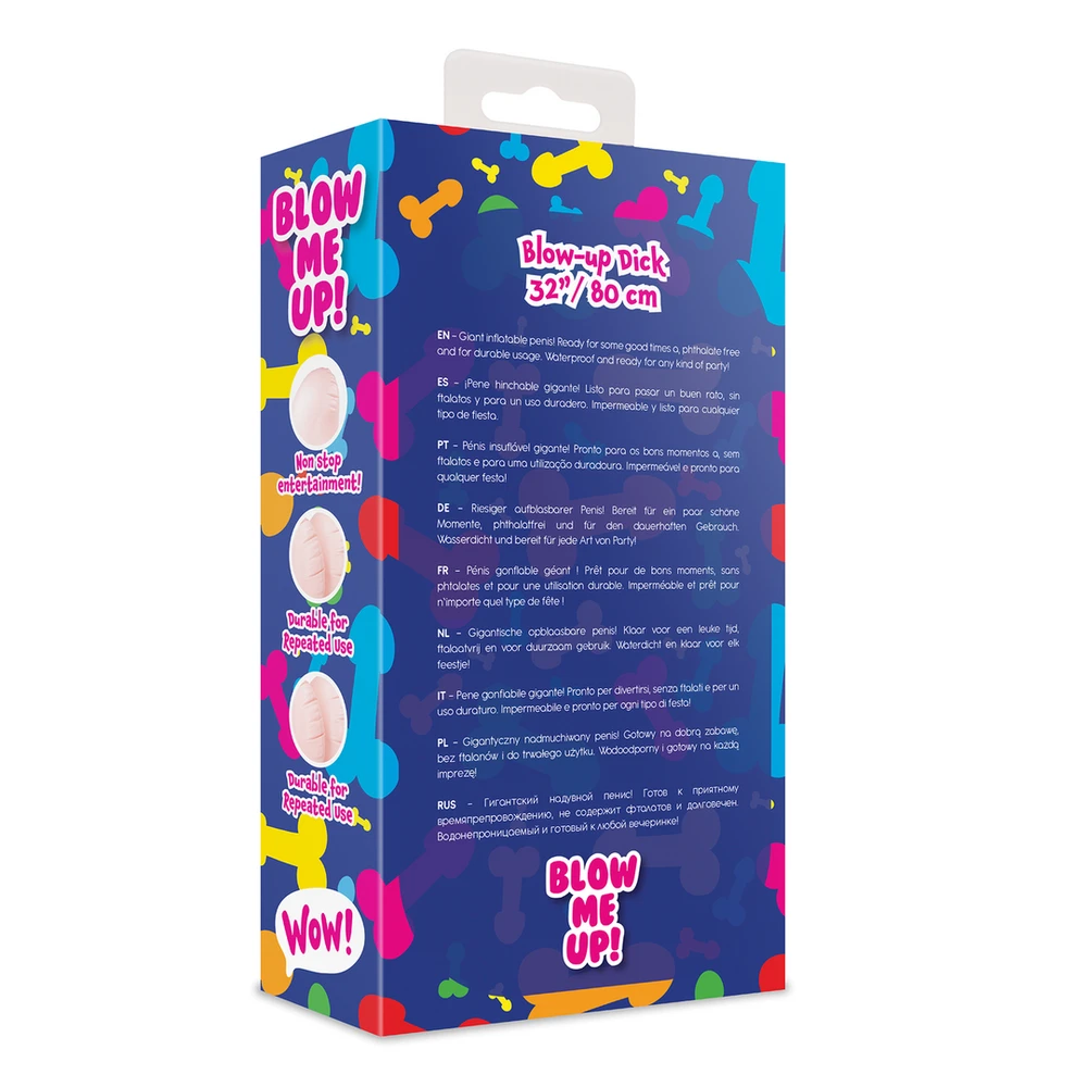 Shots BLOW Susprogdintas Dick - 32''/ 80 cm