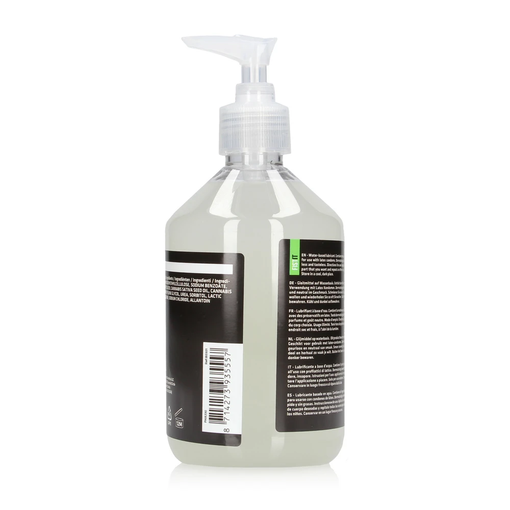 Shots Fist It CBD lubrikantas – 17 fl uncijų / 500 ml – siurblys