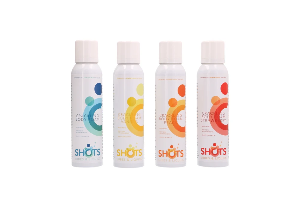 ShotsToys Gaivinančios, drėkinančios ir stimuliuojančios putos 150ml