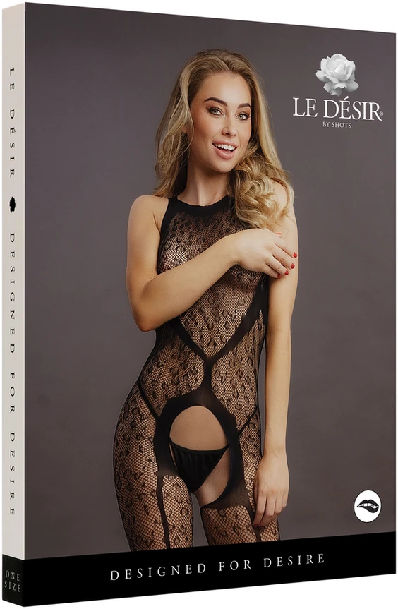 Shots Leopardo rašto liemenėlė be tarpkojo - vienas dydis